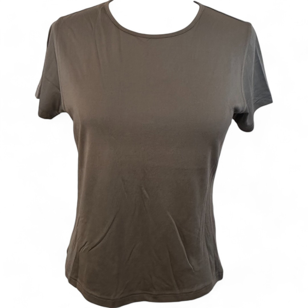 Women's Zara L'Ange T-shirt Size S Gray